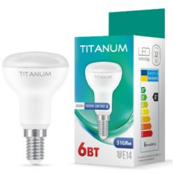  TITANUM LED R50 6W E14 3000K (TLR5006143) -  1