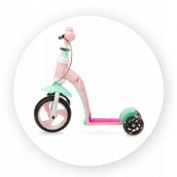 Самокат MoMi Elios 2 в 1 беговел Розовый (ROBI00030) - Картинка 10