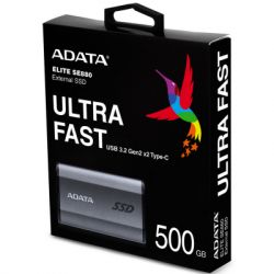 SSD  A-DATA Elite SE880 500GB Titanium Gray USB 3.2 (AELI-SE880-500GCGY) -  7