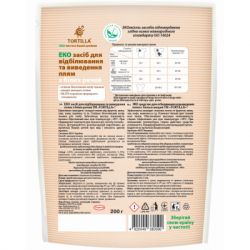 Засіб для видалення плям Tortilla Еко для білих речей 200 г (4820049380590) - Картинка 2