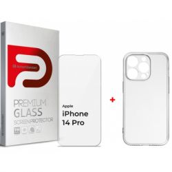     Armorstandart Apple iPhone 14 Pro (Clear glass + Air Series Case) (ARM66922) -  1
