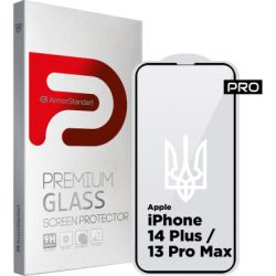   Armorstandart Pro 3D LE Apple iPhone 14 Plus / 13 Pro Max Black (ARM65655) -  1