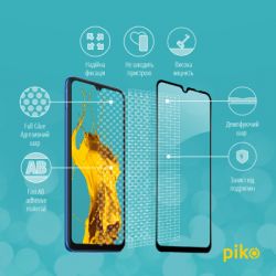   Piko Full Glue Xiaomi Redmi 10C (1283126527180) -  4