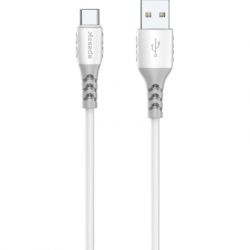   USB 2.0 AM to Type-C 1.0m PD-B51a White Proda (PD-B51a-WH)