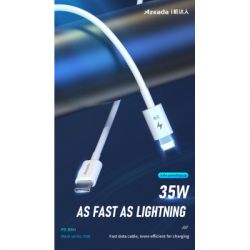   USB-C to Lightning 1.0m PD-B84i 35W Proda (PD-B84i-WHT) -  3