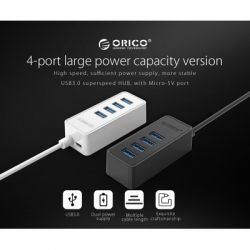  Orico USB 3.0 4 ports (W5P-U3-100-BK-PR) (CA911264) -  4