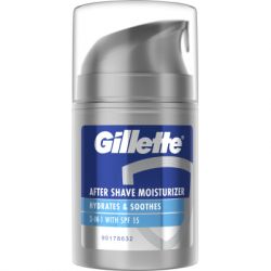    Gillette 3 in 1 Hydrates & Soothes SPF+15 50  (8001090303929)