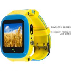 - Amigo GO004 GLORY Splashproof Camera+LED Blue-Yellow (GO004 Splashproof Camera+LED Blue-Yellow) -  5
