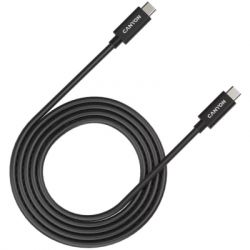   USB-C to USB-C 2.0m UC-42 5A 240W(ERP) E-MARK,black Canyon (CNS-USBC42B)
