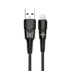   USB 2.0 AM to Lightning 1.2m KSC-192 GEDIAO Black 3.2 iKAKU (KSC-192-L) -  1