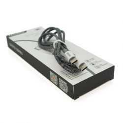   USB 2.0 AM to Lightning 1.0m KSC-723 GAOFEI Black 2.4A iKAKU (KSC-723-B-L) -  1