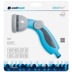Пистолет для полива Cellfast пистолетный MIX IDEAL, 8 режимов, регулировка напора (52-055) - Картинка 5