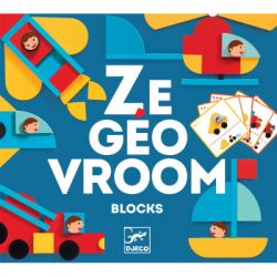 ���������� ���� Djeco ����� ���������� �������������� ����� Ze Geo Vroom (DJ06436)
