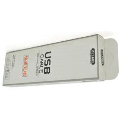   USB 2.0 AM to Lightning + Micro 5P + Type-C 1.0m KSC-078 BAITONG White iKAKU (KSC-078) -  1
