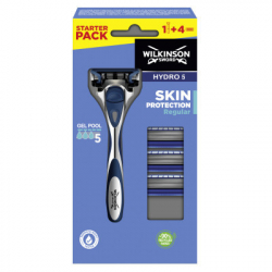 ������ Wilkinson Sword Hydro 5 Clampack + 4 ����� �������� (4027800216505)