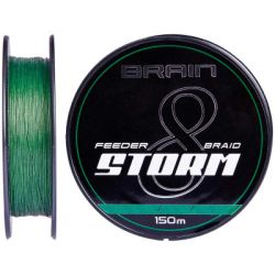  Brain fishing Storm 8X 150m 0.12mm 16lb/7.4kg Green (1858.51.71)