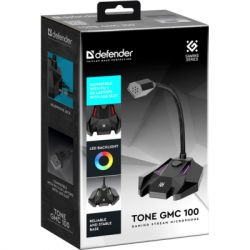  Defender Tone GMC 100 USB LED Black (64610) -  7