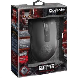 Мышка Defender Sleipnir GM-927 USB Black+ Килимок (52927) - Картинка 7