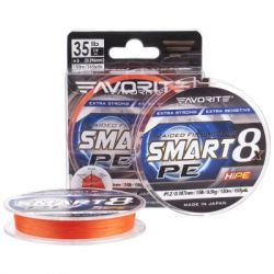  Favorite Smart PE 8x 150 1.5/0.202mm 17lb/11.4kg Red Orange (1693.10.84)