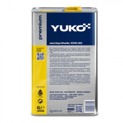 Моторна олива Yuko SEMISYNTHETIC 10W-40 4л (4820070240153) - Картинка 2