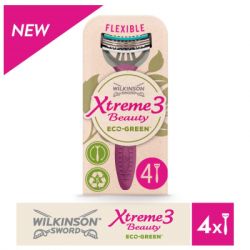  Wilkinson Sword Xtreme3 Beauty Eco Green 4 . (4027800173006) -  3