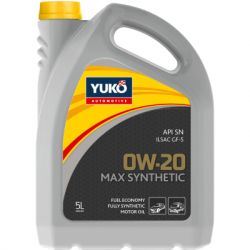   Yuko MAX SYNTHETIC 0W-20 5 (4823110400920)