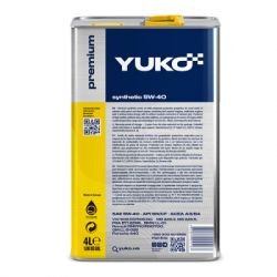   Yuko SYNTHETIC 5W-40 4 (4820070241167) -  2
