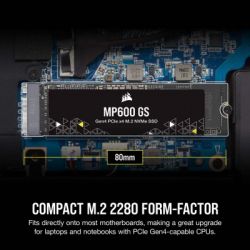 SSD  Corsair MP600GS 500GB M.2 2280 (CSSD-F0500GBMP600GS) -  11