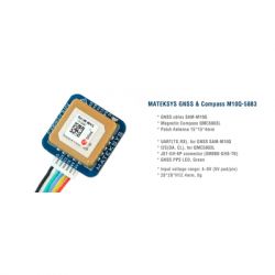    MATEKSYS GNSS Compass (M10Q-5883)