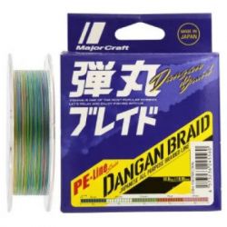  Major Craft Dangan Braid X4 150m MultiCam 1.5/0.17mm 25lb/10.5kg (772.73.31)