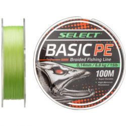 ���� Select Basic PE 100m Light Green 0.16mm 18lb/8.3kg (1870.27.50)