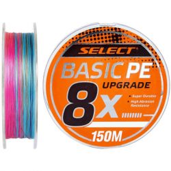  Select Basic PE 8x 150m Multi Color 0.6/0.10mm 12lb/5.5kg (1870.31.42)