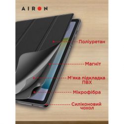    AirOn Premium Xiaomi Redmi Pad 10.6" 2022 + Film Black (4822352781087) -  10
