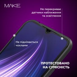   MAKE Samsung A14 Full Cover Full Glue (MGF-SA14) -  4