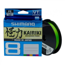 ���� Shimano Kairiki 8 PE Mantis Green 150m 0.06mm 5.3kg (59WPLA58R00)