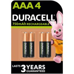  Duracell AAA HR03 750mAh * 4 (5007331) -  1