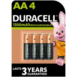  Duracell AA HR6 1300mAh * 4 (5007324) -  1
