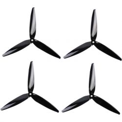    Gemfan Flash 7040 7 Inch 3-Blade 7X4X3 PC CW CCW Propeller for RC M (GF-7040) -  3