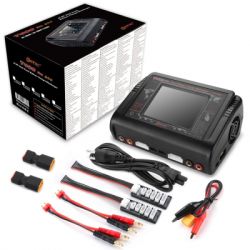Зарядний пристрій для акумуляторів HTRC T400 pro Duo Lipo Charger Battery Discharger 2Channel AC 150 (HT-T400PRO) - Картинка 3