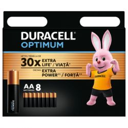  Duracell AA Optimum LR06 * 8 (5014726 / 5015601) -  1