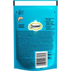 Ласощі для котів Dreamies з лососем 60 г (4008429037962) - Картинка 2