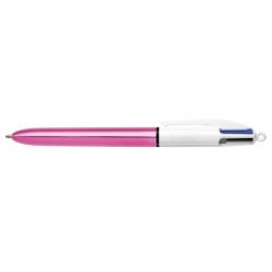   Bic 4 in 1 Colours Shine Pink  (bc982875) -  1