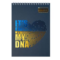 Блокнот Buromax на пружині зверху Patriot NATIONAL A5 48 аркушів у клітину (BM.24545115) - Картинка 4