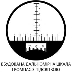 ������� Sigeta General 10x50 Camo Floating/Compass/Reticle (65860) - �������� 6