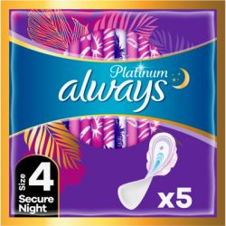 ������������� ��������� Always Platinum Secure Night (������ 4) 5 ��. (8001841449821)