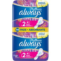 ó㳺í³÷í³ ïðîêëàäêè Always Platinum Super (Ðîçì³ð 2) 14 øò. (8001090444998) - Êàðòèíêà 2