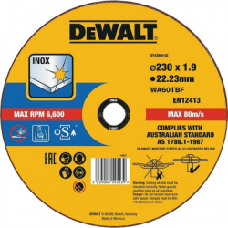 ���� ������� DeWALT INOX, ��������� �����/�������� �����, 230�1.9�22.23 �� (DT43909)