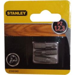   Stanley Pozidriv, Pz1, Pz2, Pz3, L = 25 , 3 ,  (STA61043)