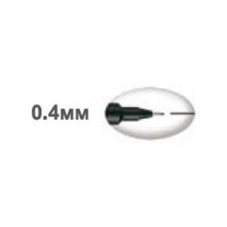 ������ UNI Pin Fine Lin� Black 0.6 �� (PIN06-200.Black) - �������� 6
