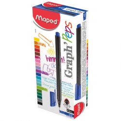 Лайнер Maped Graph Peps 0.4 мм синий (MP.749120) - Картинка 3